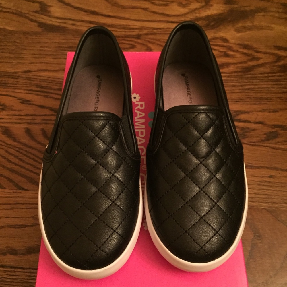 Little Girls Size 2 Rampage Slip On Shoes